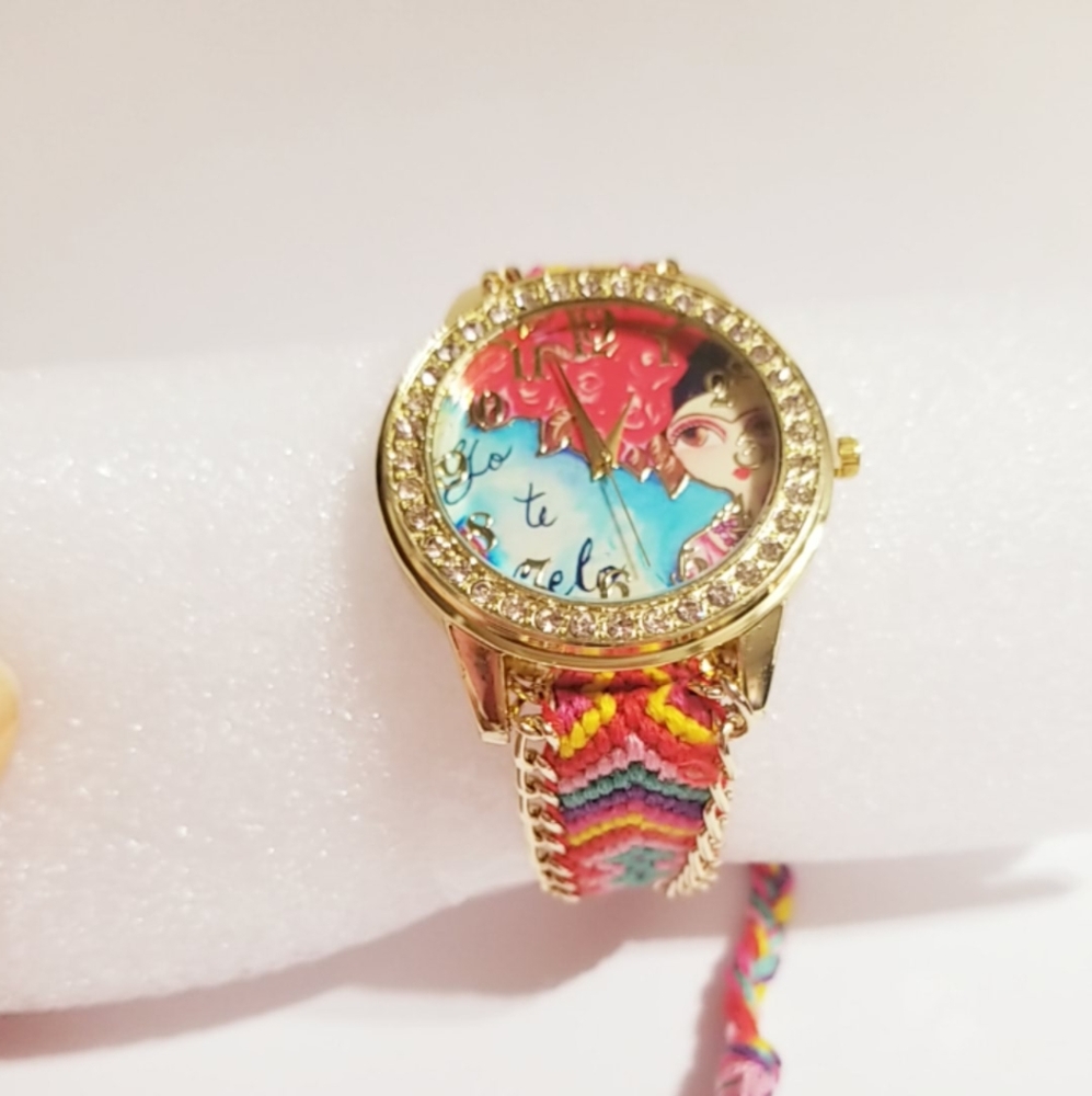 Watch Frida kahlo handmade made in México
